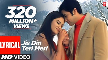 "Jis Din Teri Meri Baat Nahin Hoti" Lyrical Video | Udit Narayan |Anuradha Paudwal |Aaftab S,Gresi S