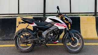 new ns 125 white colour new ns 125 bike 2025 model ns 125 white colour ns 125 riding mode wali video