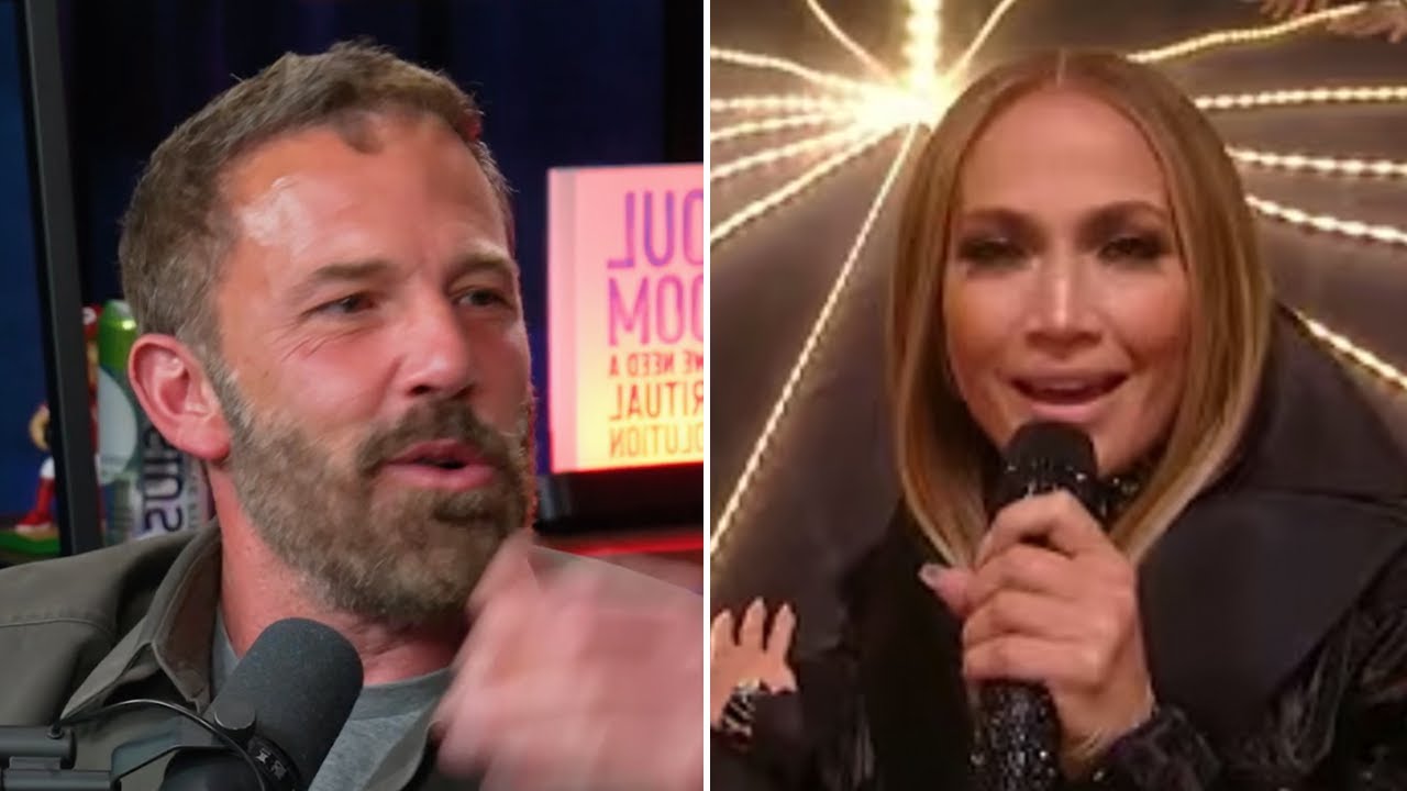 Ben Affleck REACTS To Jennifer Lopez' AMAs 2025 Performance - YouTube