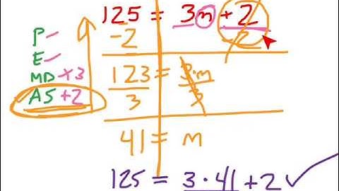 Solving Equations with Multiple Operations Video Lesson