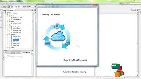 Ensuring Data Storage Security in Cloud Computing | Final Year Projects 2016