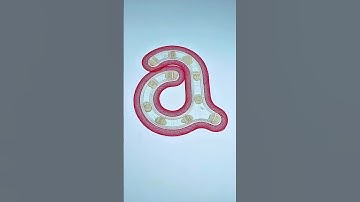 When the spirograph draws the letter “a” by itself #spirographshr #satisfying #asmr #art #usa