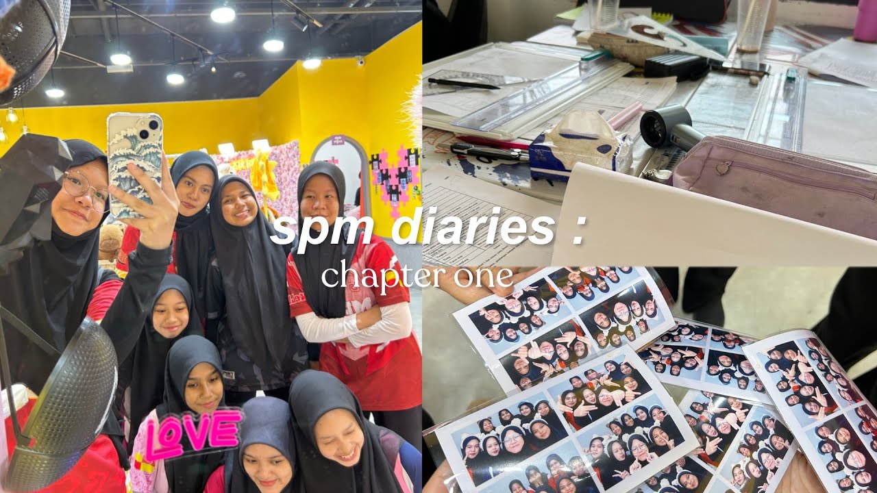 SPM DIARIES 📓 (chapter one) : extra classes, afterschool activities, fun