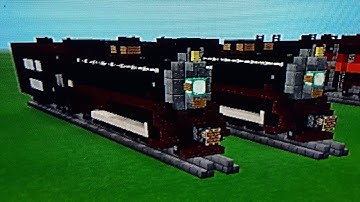 Minecraft Santa Fe 3751 4-8-4 Tutorial Part 1