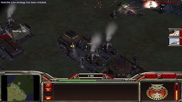 Command & Conquer: Generals, May Day Map, China vs 2 USA, Brutal Difficulty