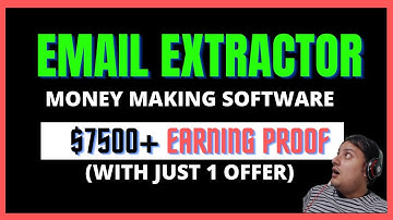 Email Extractor|Extract Emails And Make Money