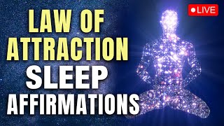 LAW of ATTRACTION Sleep affirmations  Manifest While You Sleep, Attract Your Best Life.