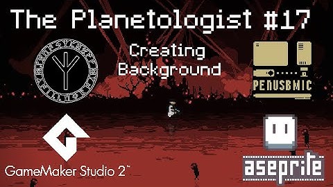 The Planetologist Devlog #17: Creating Backgrounds | GameMaker & Pixel Art