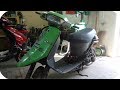 Honda Tact 24 за 1500р. Откопанный в ОГОРОДЕ . Оживление.