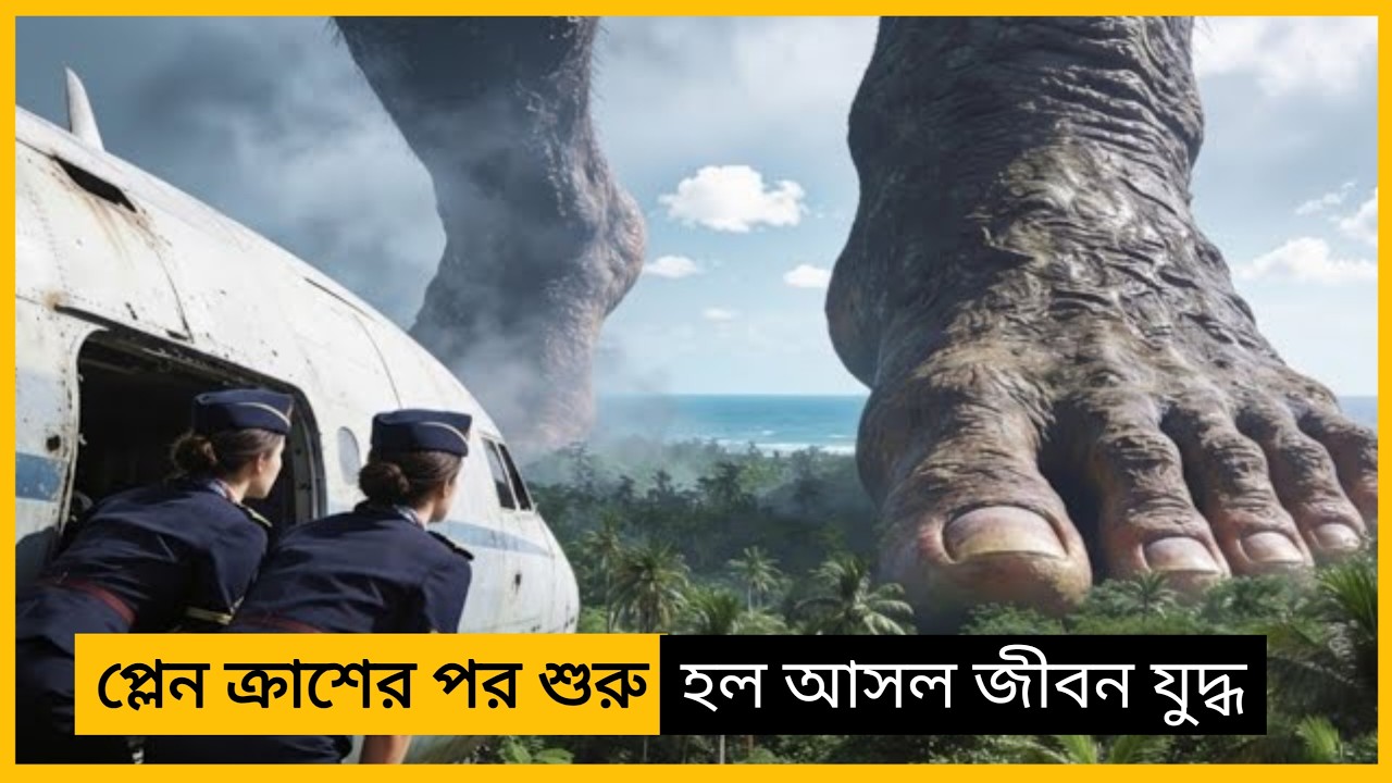 প্লেন ক্র্যাশের পর শুরু হল আসল জীবন যুদ্ধ। Survival Movie Explained Bangla