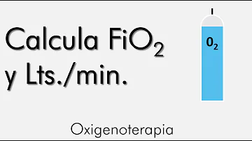 Como calcular FiO2 em máscara?