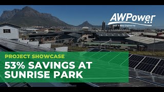 Commercial Installation Sunrise Park Cuts Power Costs By 53% - Cape Town