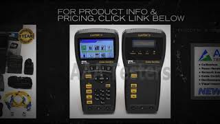 IDEAL LANTEK 2 SM Fiber Cat6a Cable Certfier