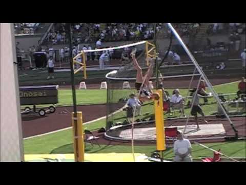 Kari McAllister-Clark from BYU clears 4.21 in the ...