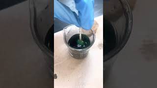Redox reaction with lollipop