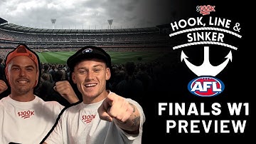 #AFL Finals Week 1 Preview - Hook, Line and Sinker