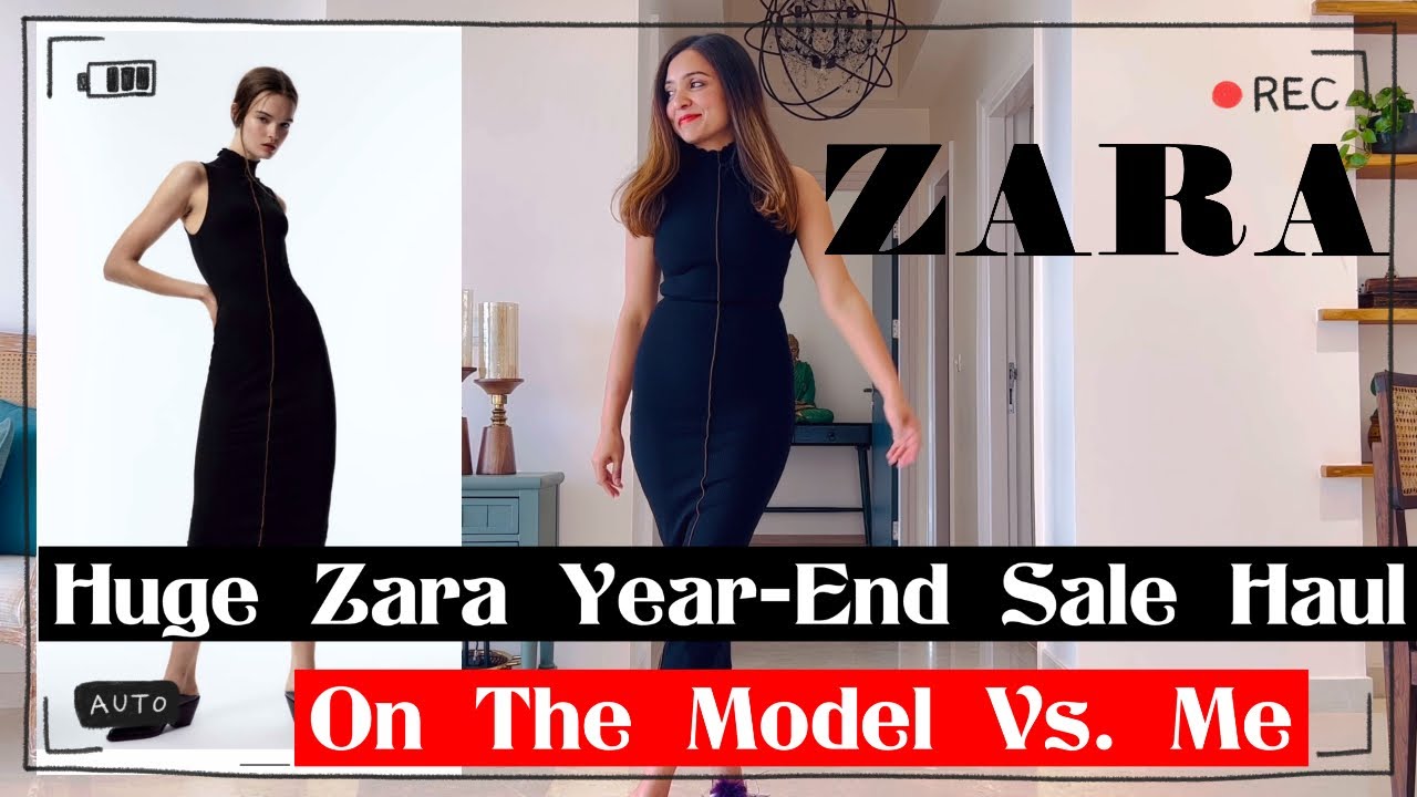 Huge Zara YearEnd Sale Haul Part 1 / My Top Sale Picks / zarahaul