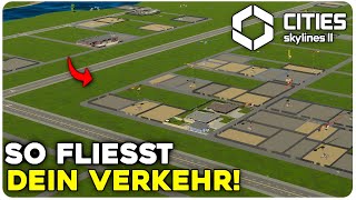 So bekommst du den perfekten Verkehr! Straßenbau Tutorial Cities Skylines 2