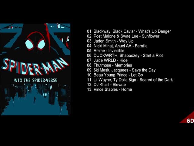 Full (Album) Ost. Spiderman - Into The Spider Verse - YouTube