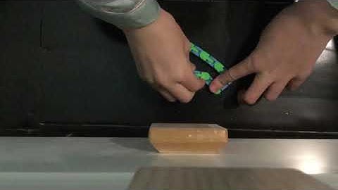 How to make a phone holder out of a wacky track