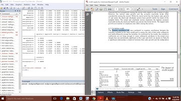 Pairwise Correlation using stata