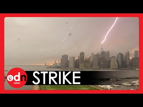 Storm Henri: Lightning