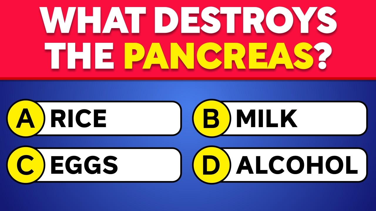 Can You Pass This Ultimate Human Body Test? 🧠 Take This 50-Question Anatomy Quiz!