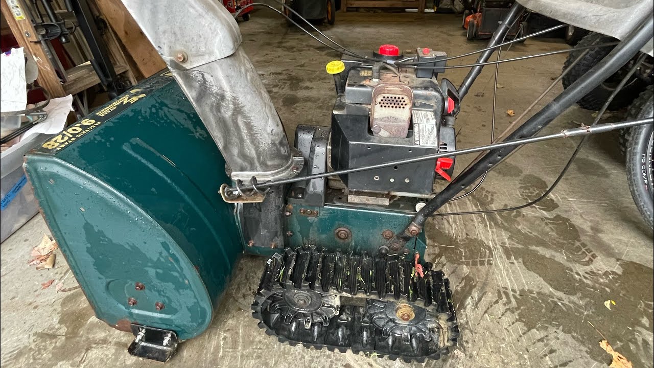 Craftsman Snowblower Drive Belt - How to Remove/Install a Belt the EASY Way! 9.0hp/28