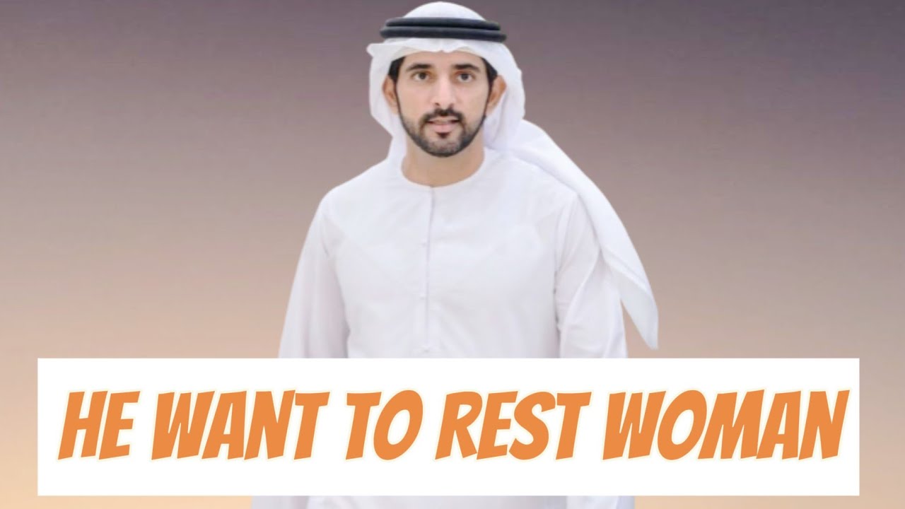He Want To Rest Woman ] Prince Fazza Poems ] Sheikh Hamdan New Poems Dubai King Crown Prince