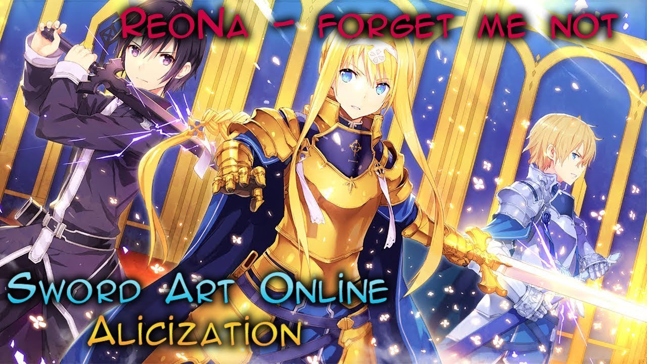 Osu Mania Reona Forget Me Not Sword Art Online Alicization Youtube