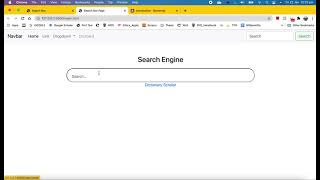 Build a simple search engine with html, css & javascript | Part 1
