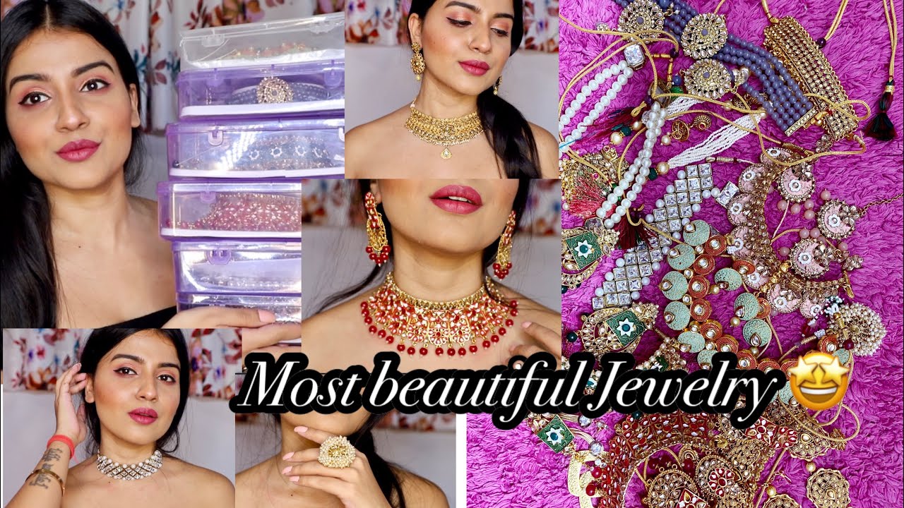 Myntra Huge Jewellery Haul Bridal Jewellery Set Under Rs 400 Javeri