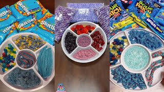 Blue And Purple Candy Platter