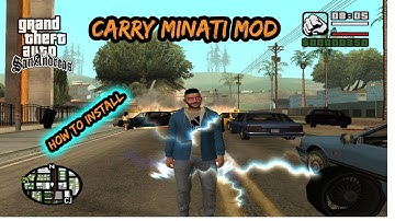 GTA Sanandreas Super Powers Mod|Carry Minati Mod With Powers Installation+Gameplay