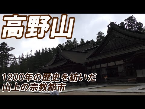 【世界遺産】高野山の見どころを10分にまとめました。／Koyasan Trip　／Japan Travel