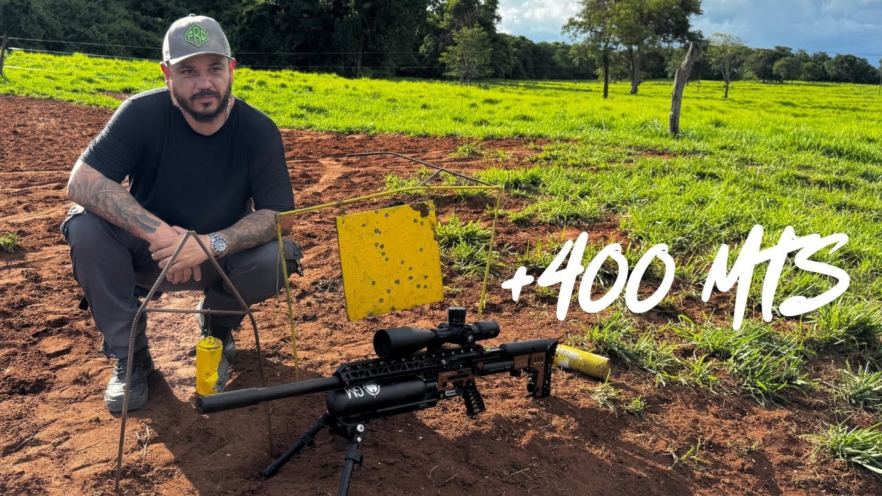 FX Impact a 400 Metros, Tentativa, Erro e Evolução no Long Range @GM-airguns 