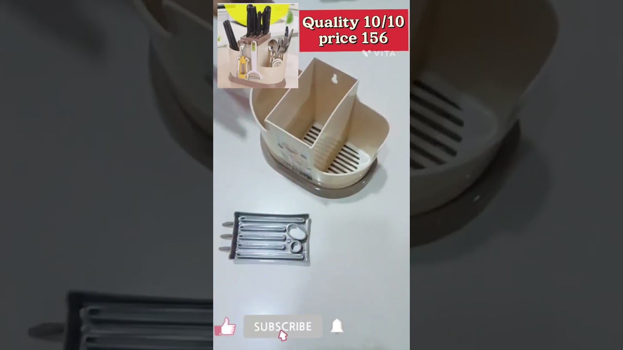 Plastic cutlery 🍴 holder 