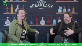 DevOps #Speakeasy at #Jfokus 2023 with Melissa McKay @melissajmckay and Dylan Beattie @dylanbeattie