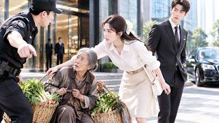 Only Intern Helps Elderly Woman with Groceries, CEO Sees It and Falls for Her!