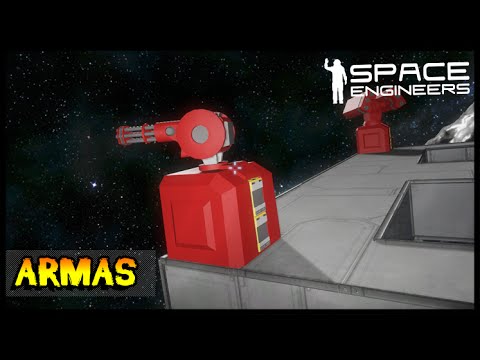 Armas de Defesa da Base - Space Engineers #07 - YouTube