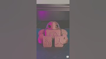 3D Printed  Robot || Ender 3 Pro  || 4K Timelapse