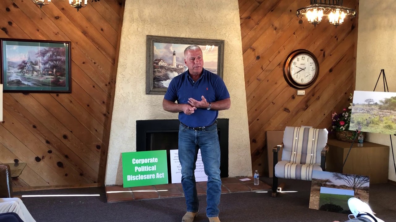 Bill Ostrander for Assembly 2018 Campaign Finance Reform YouTube