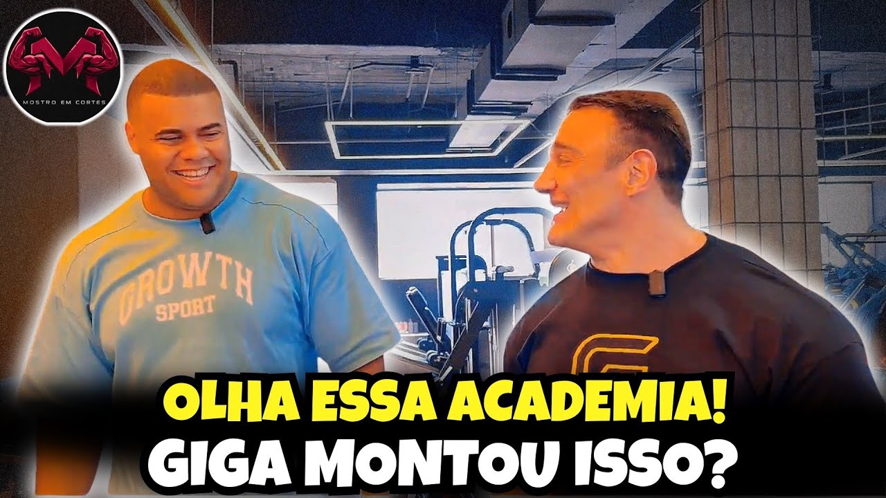 Giga Mostra Sua Nova Academia Pro Bitelo (Olha o Tamanho Disso!)