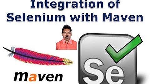 Integration of Selenium with Maven|Selenium Batch Testing|Selenium Project|G C Reddy|