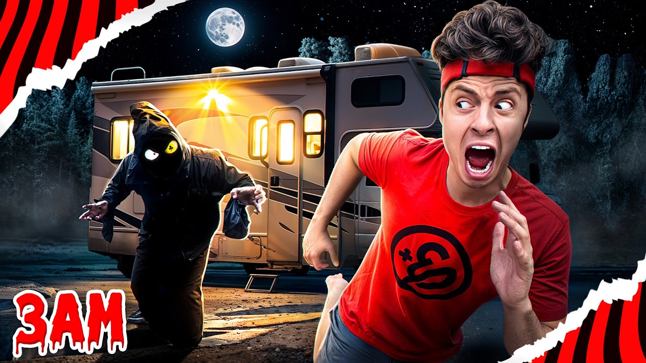 PASSEI A NOITE EM UM TRAILER ALGO MUITO BIZARRO ACONTECEU!