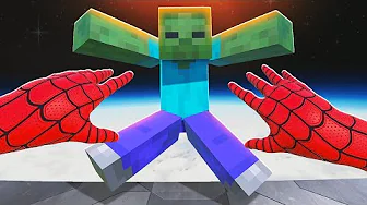 Throwing Minecraft Zombies Into SPACE - Bonelab VR Mods