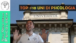 Top #10 Università triennali di Psicologia 2019/2020