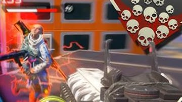 每个人都应该试试冲锋枪形态的疯马吉，暴力冲杀双锤骷髅海 #apex顶尖猎杀者 #直播录像 #疯马吉 #冲锋枪 #手柄