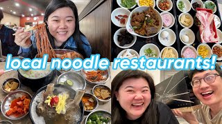 trying new noodle spots 🍜 + our easy daily coffee recipe! ☕️