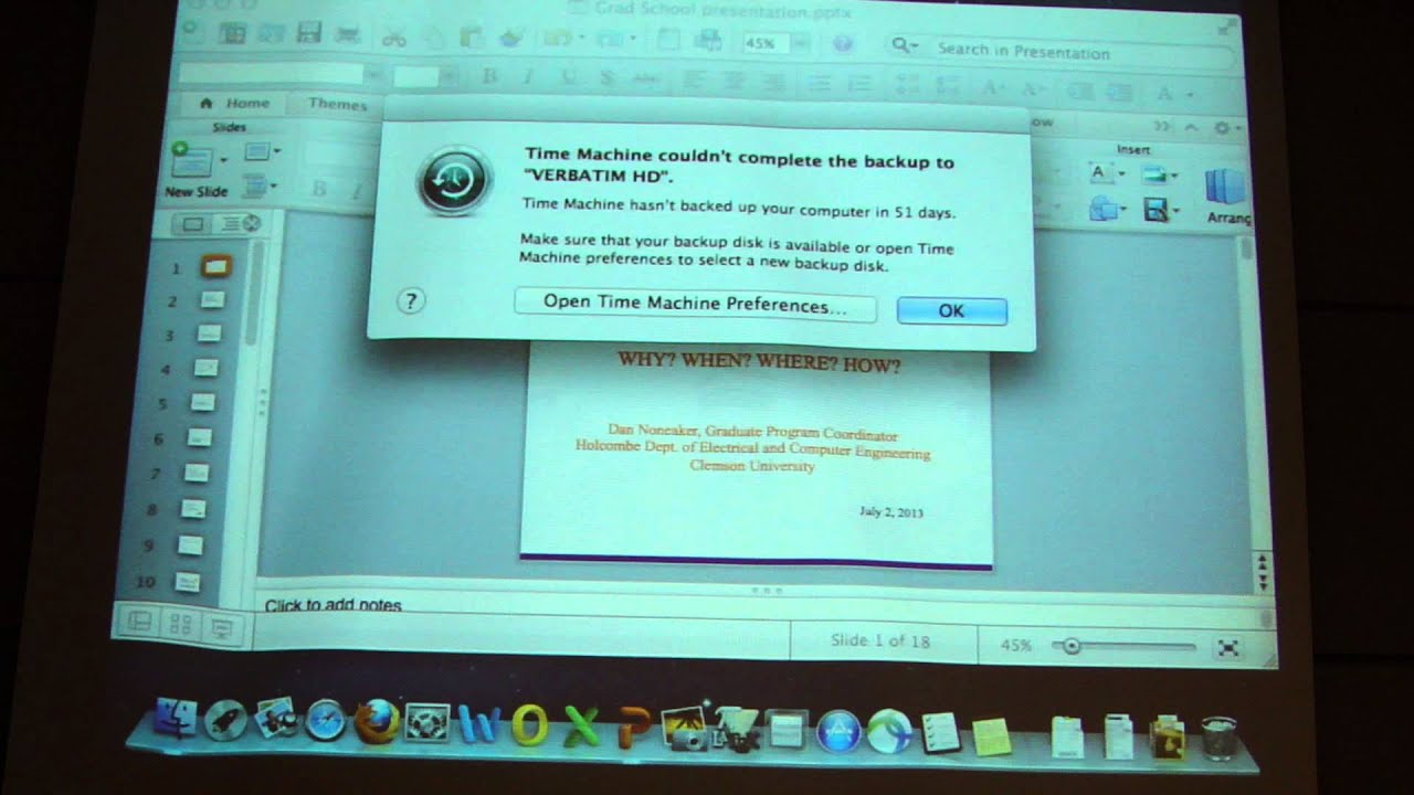 SURE Clemson 2013: Graduate Studies by Dr. Noneaker Part 3